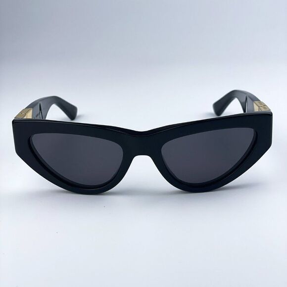 SALE! NEW Bottega Veneta BV1176S 001 Black Grey Cat Eye Women Sunglasses